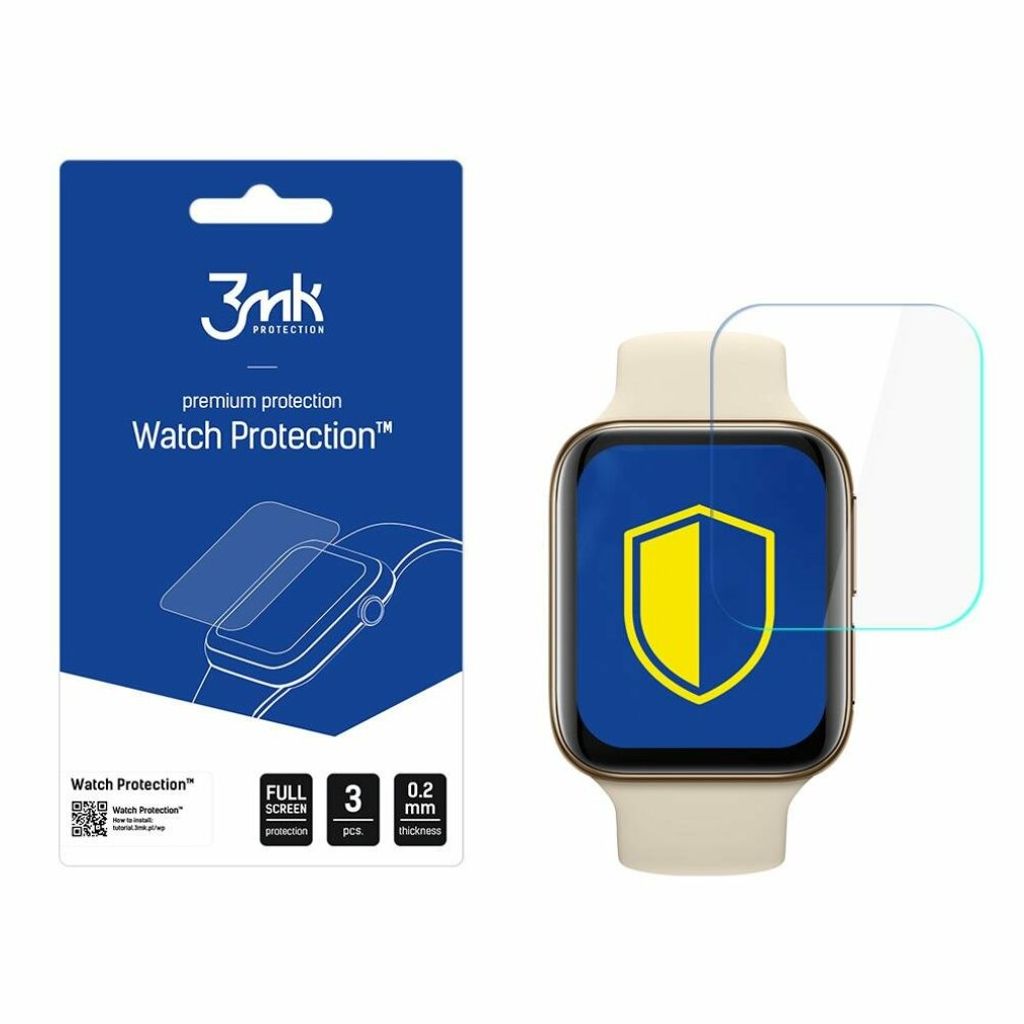 3mk Display Schutzfolie Watch Protection für Oppo Watch 46mm 0,2mm (3 Stück)