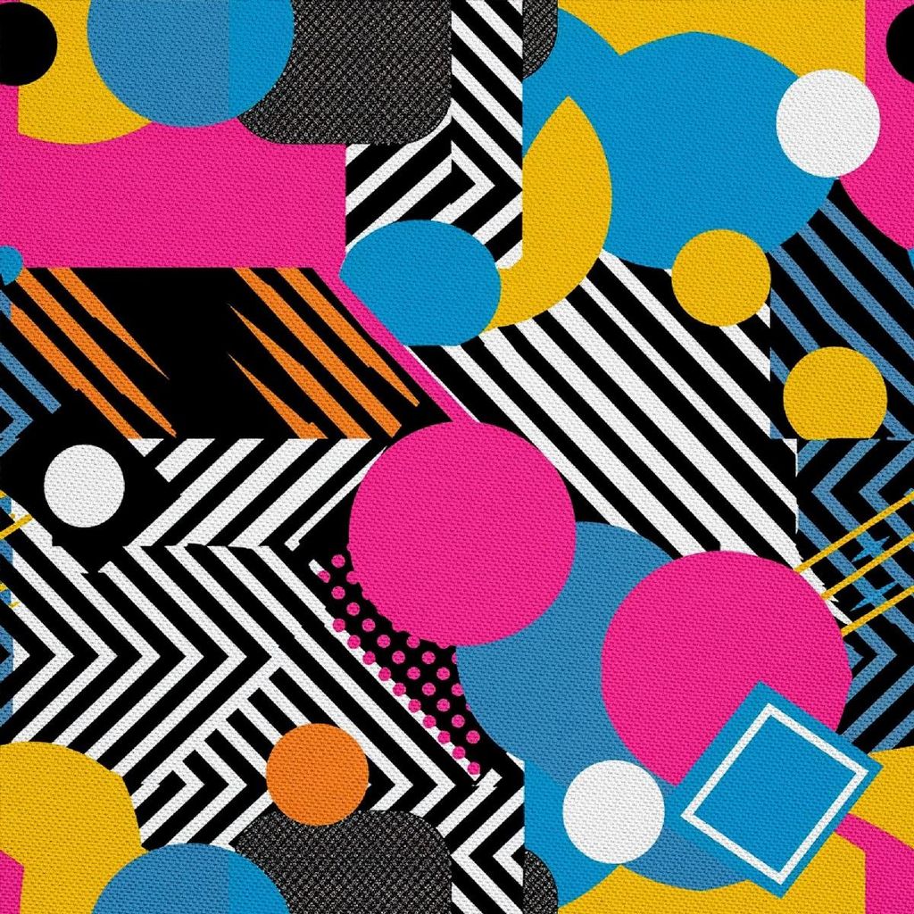 OUTDOOR DEKOSTOFFE OXFORD - Motiv Geometrisch I DX3389