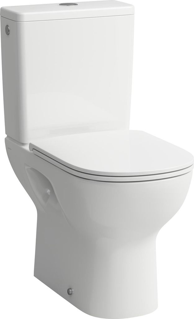 LAUFEN LUA Stand-WC, Abgang senkrecht, spülrandlos, 650x360x420mm, H8240874000001