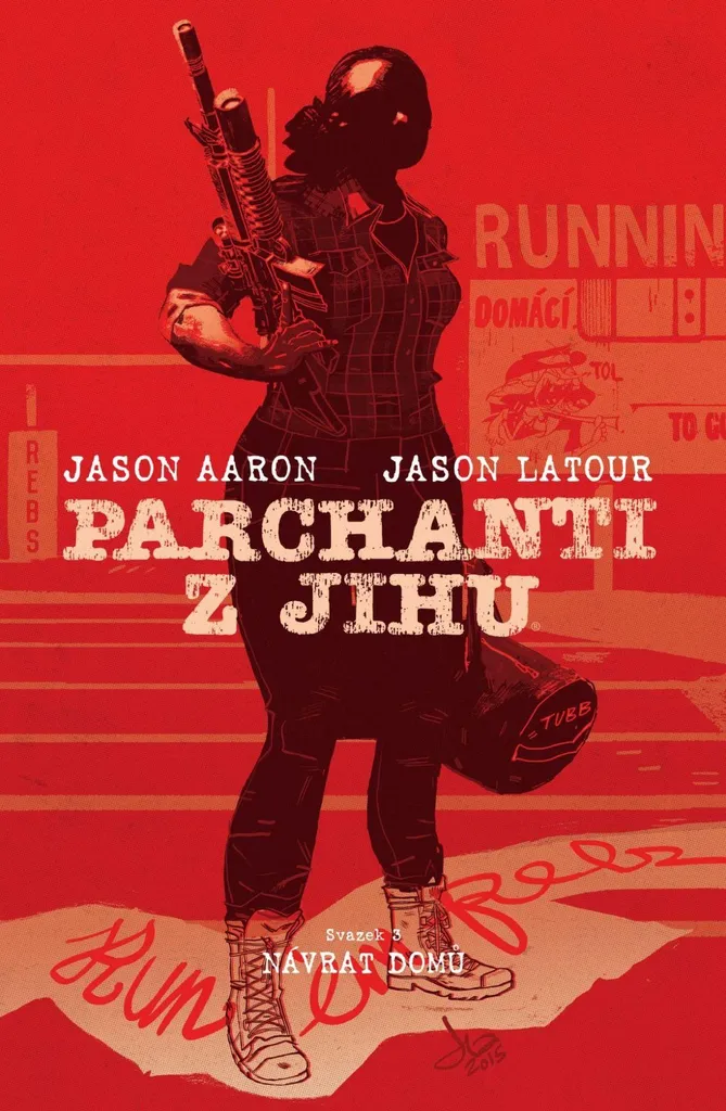 Livre BD Parchanti z Jihu 3 pour Collectionneur - Cadeau Roman Noir