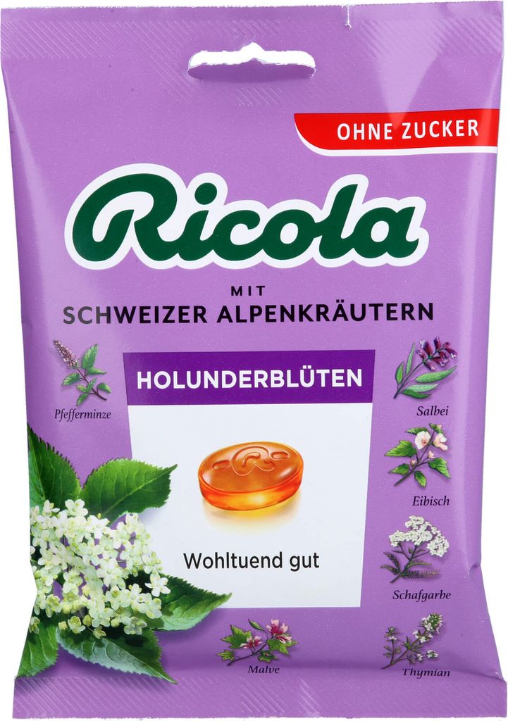 Open Food Rucola Holunderblüten - Ricola - 75g, 75 g, D, Produktbild 