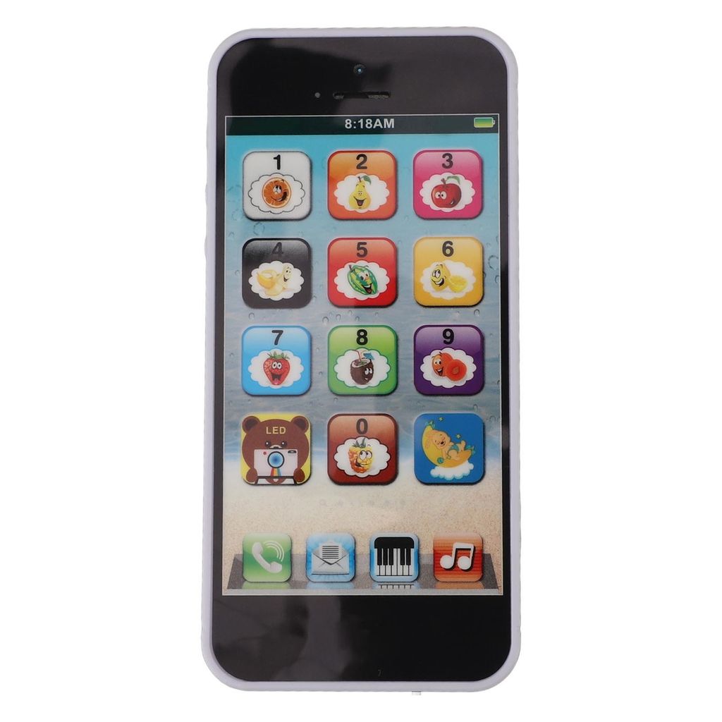 Kinder Spielzeug Smartphone,Kinder gefälschte Handy Spielzeug,Touchscreen Kleinkind Spielzeug Telefon,Kinder Smart Phone Spielzeug mit Musik-Playe...