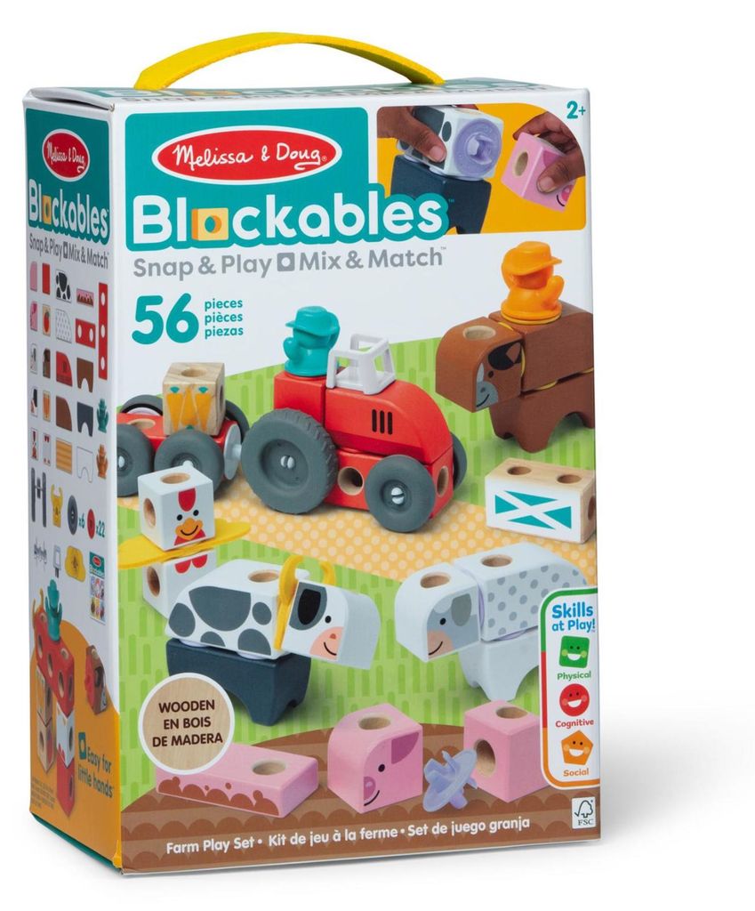 Fattoria con set da gioco Blockables Immagine del prodotto 