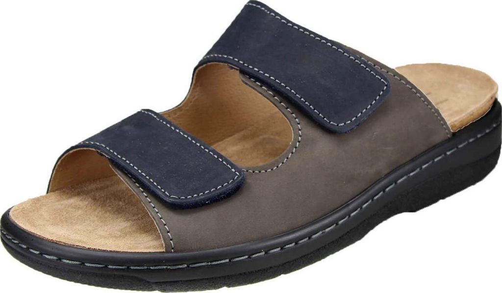 Belvida Herrenschuhe Hausschuhe Pantolette Braun Freizeit, Schuhgröße:40 EU