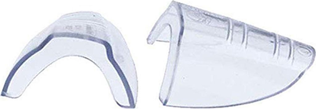 2pcs Brille Seitenschutz transparenter Elastomer Produktbild 