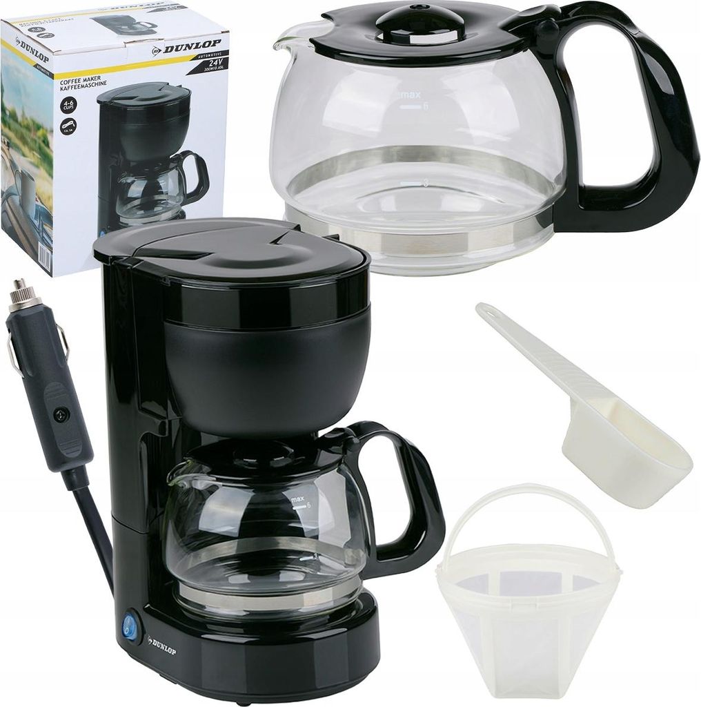 Cafetière Dunlop 24V 300W 0.65L Image du produit 
