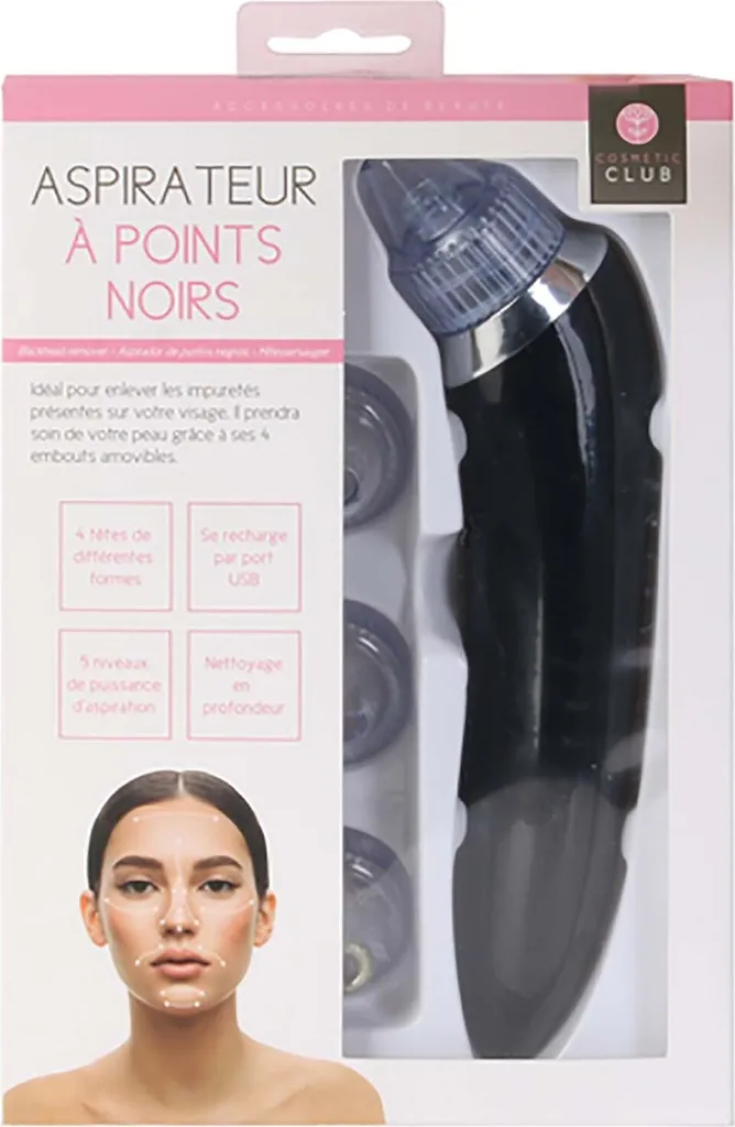 Aspirateur de points noirs pour soin du visage et nettoyage pores