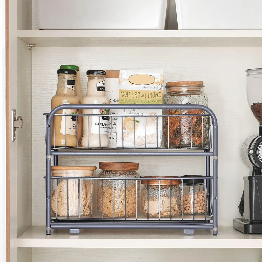 Organizer da cucina con 2 cassetti - 4