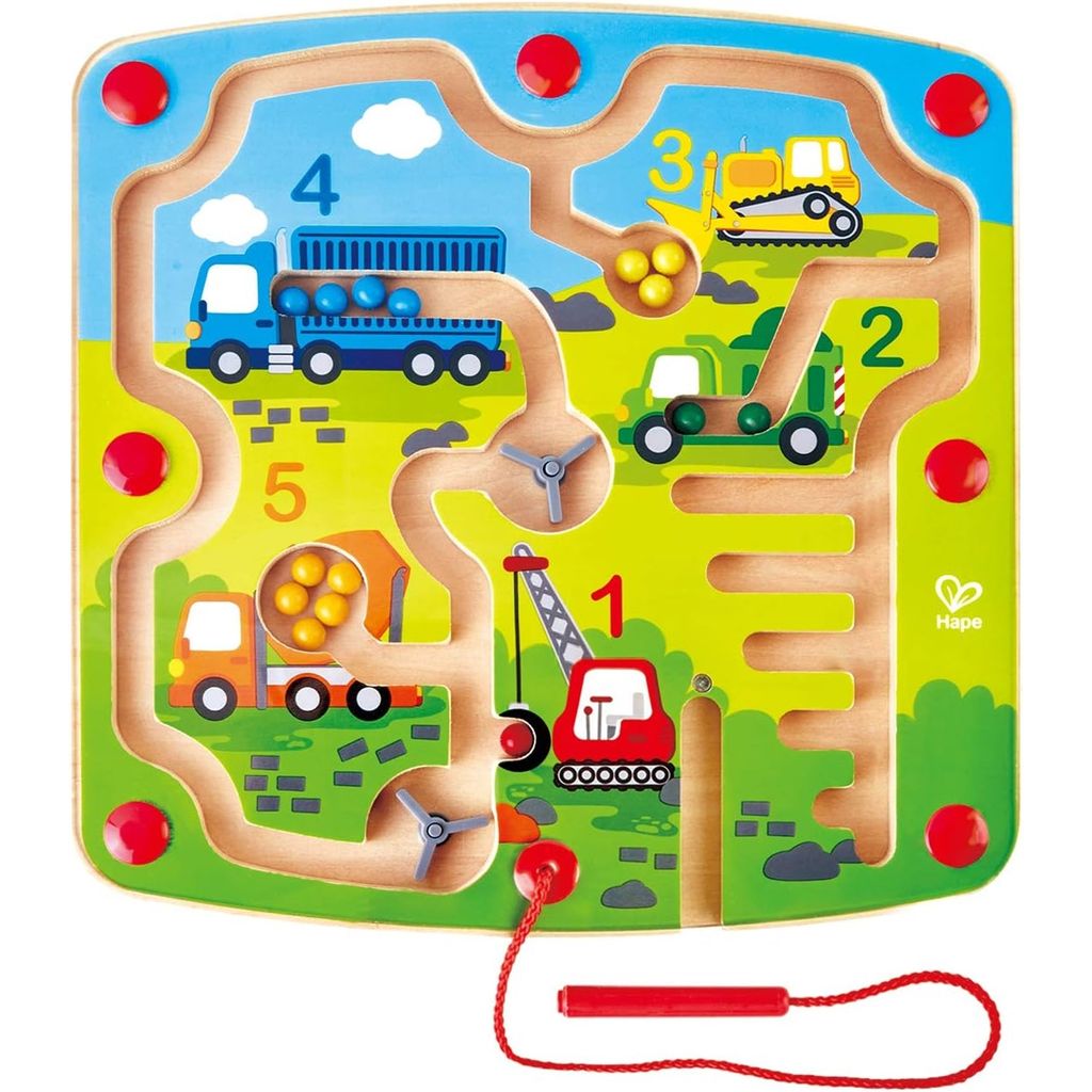 Hape Construction & Number Maze, 2 Jahr(e), Mehrfarbig Produktbild 
