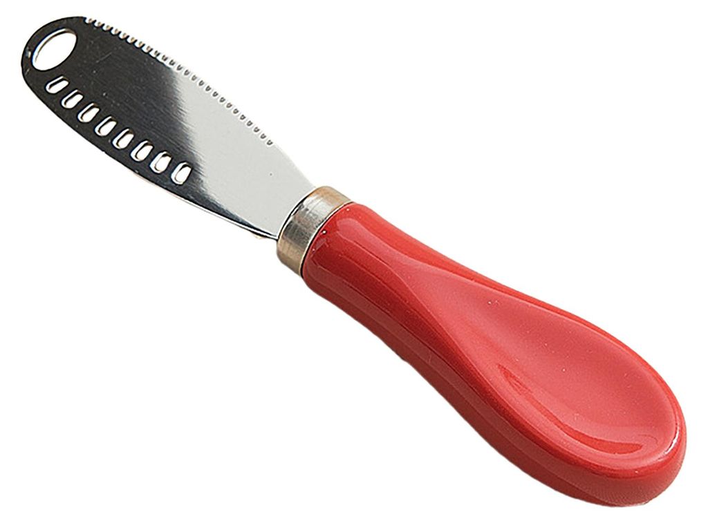 Schaber, breiter, glatter Cutter zum gleichmäßigen Verstreichen von Marmelade, farbenfroher Macaron-Griff, Küchenhelfer für Käse, Butter und M...