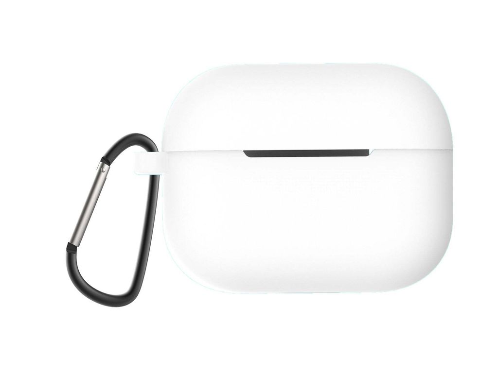 AirPods Pro 1, 2 Schutzhülle mit Karabiner-Haken – Rot