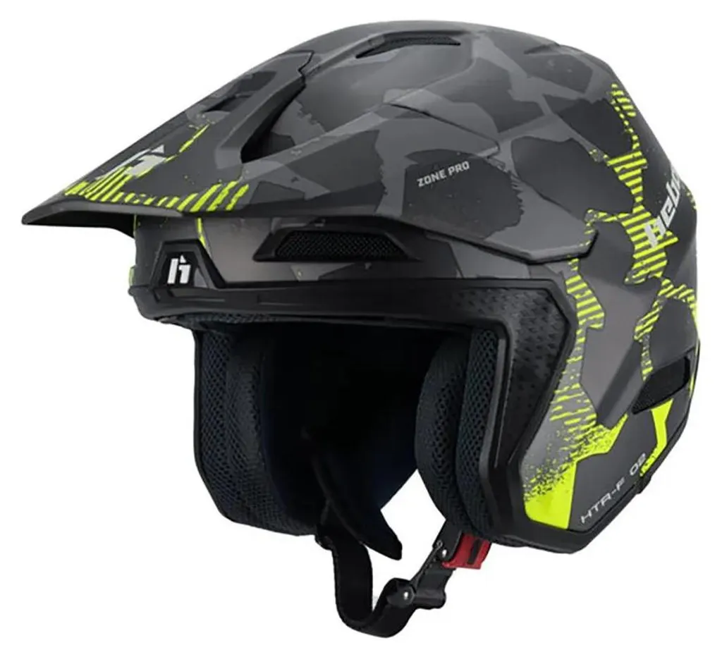 Casque Hebo Htr F02 Zone Pro pour compétition Trial et Enduro L