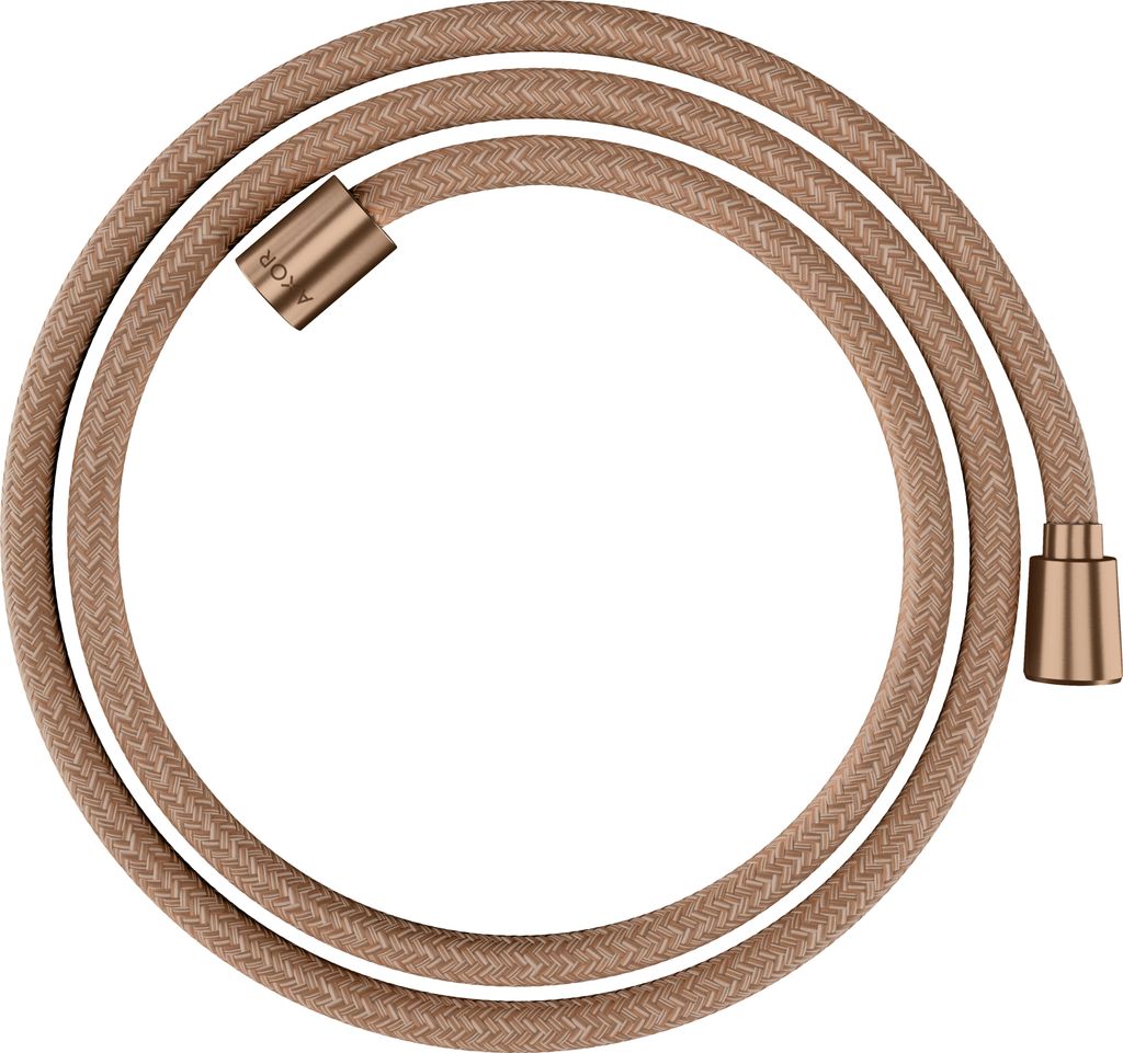hansgrohe AXOR ShowerSolutions Textilbrauseschlauch, 1600mm, konische und zylindrische Mutter, 28259310