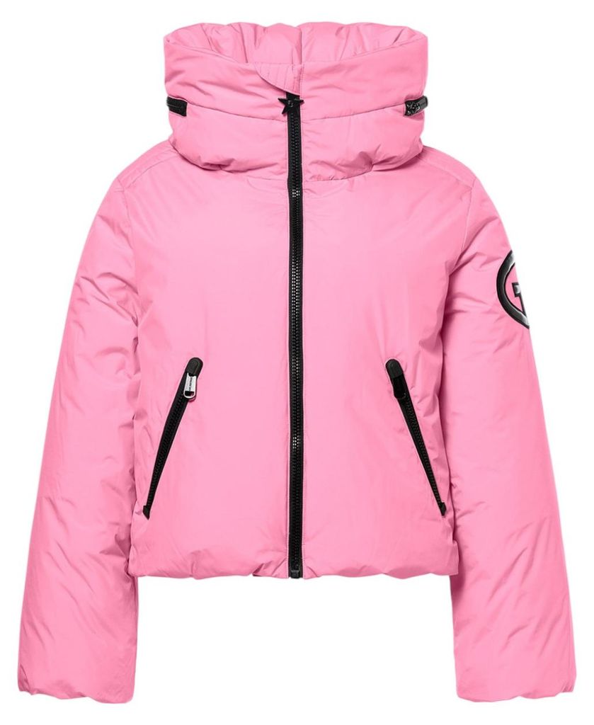 GOLDBERGH Porter Daunen Damen Skijacke mit Kapuze pink 38 Produktbild 