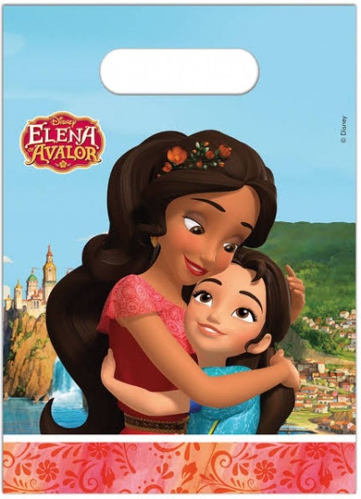 Vrecká Elena alebo Avalor 23 cm 6 kusov Obrázok produktu 