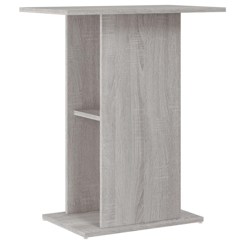 vidaXL Akvarijní stojan Grey Sonoma 60,5x36x72,5 cm Obrázek produktu 4