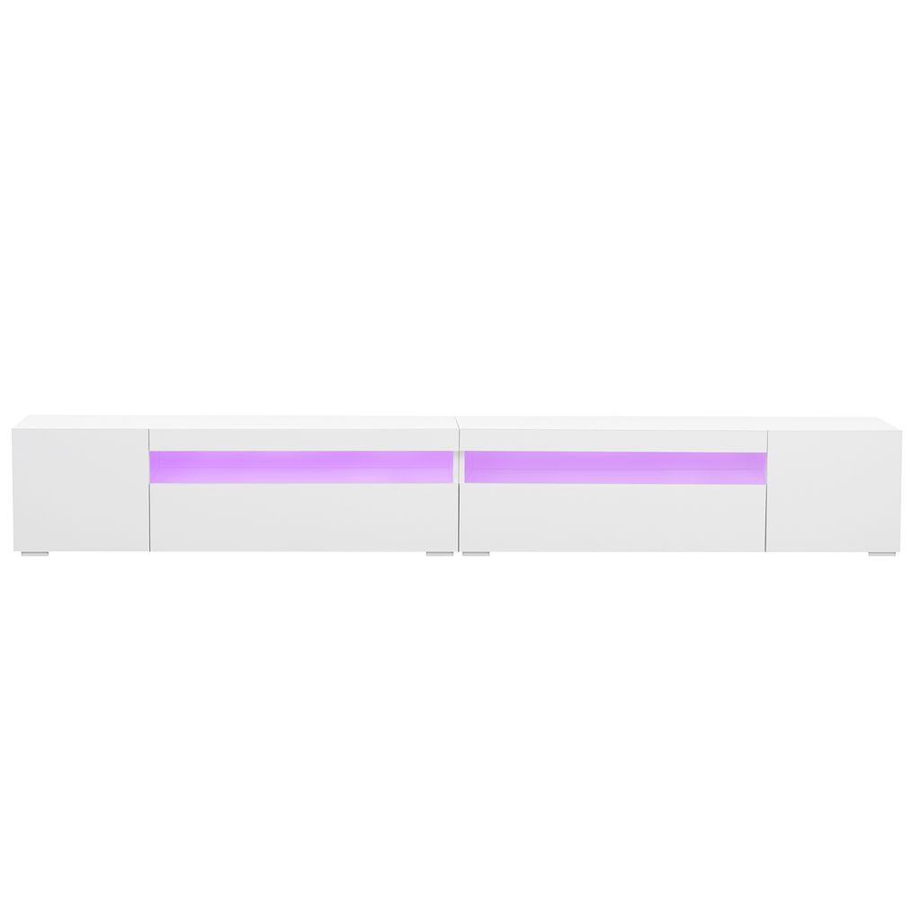 Lowboard, 240/34.7/34.7 cm, TV-Schrank mit LED-Beleuchtung, Produktbild 