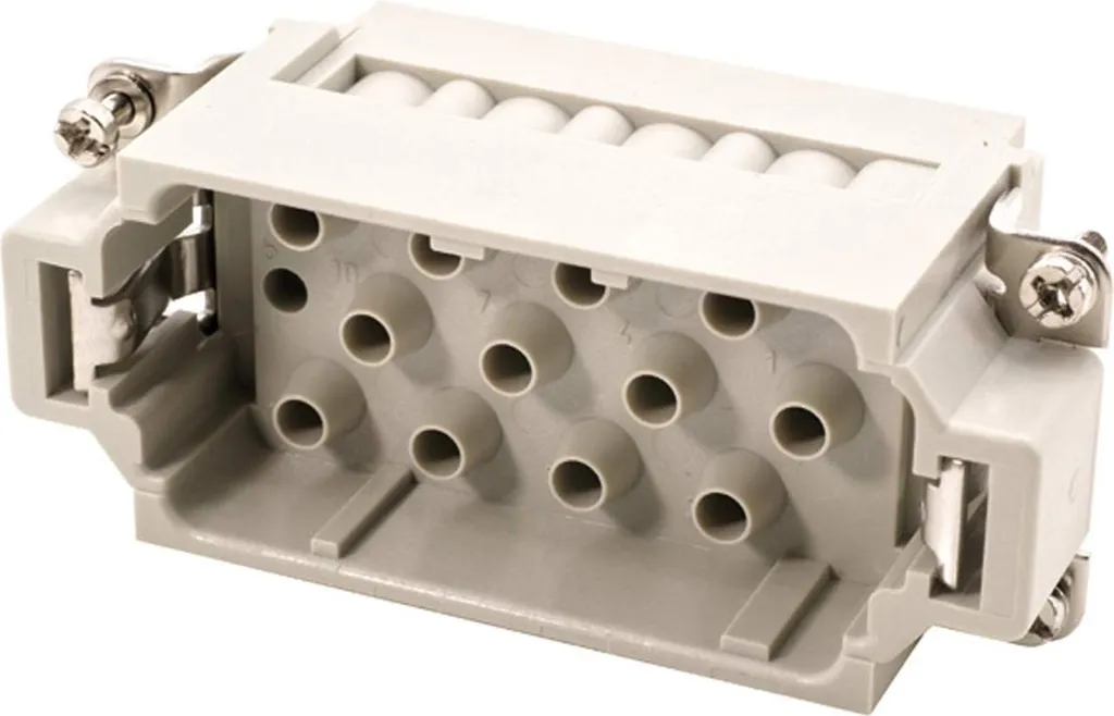 Connecteur Industriel Hybride 14 Pôles Han K12/2 HARTING Mâle 690V 40A