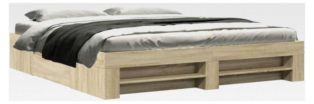 Bettgestell Sonoma Eiche 180x200 cm