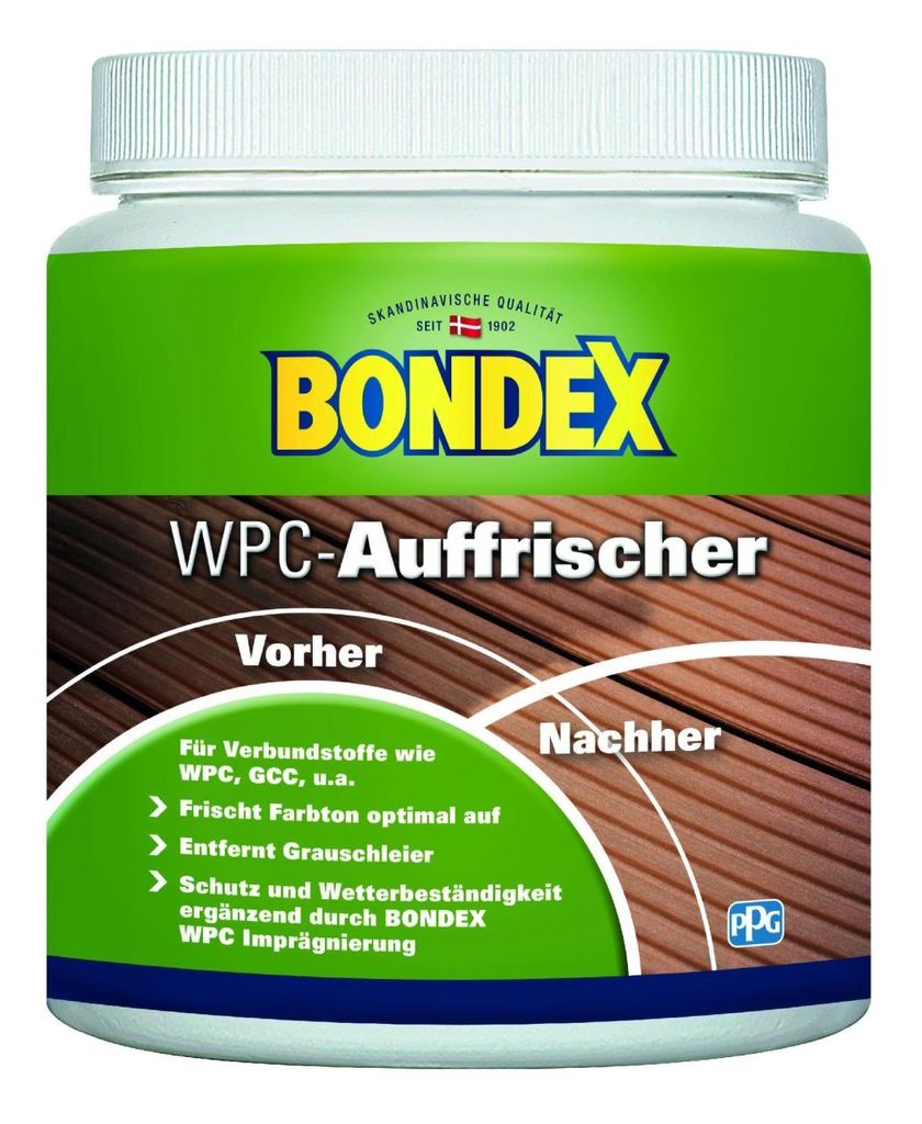 Bondex WPC Auffrischer Farblos 0,75l - 386749 Produktbild 