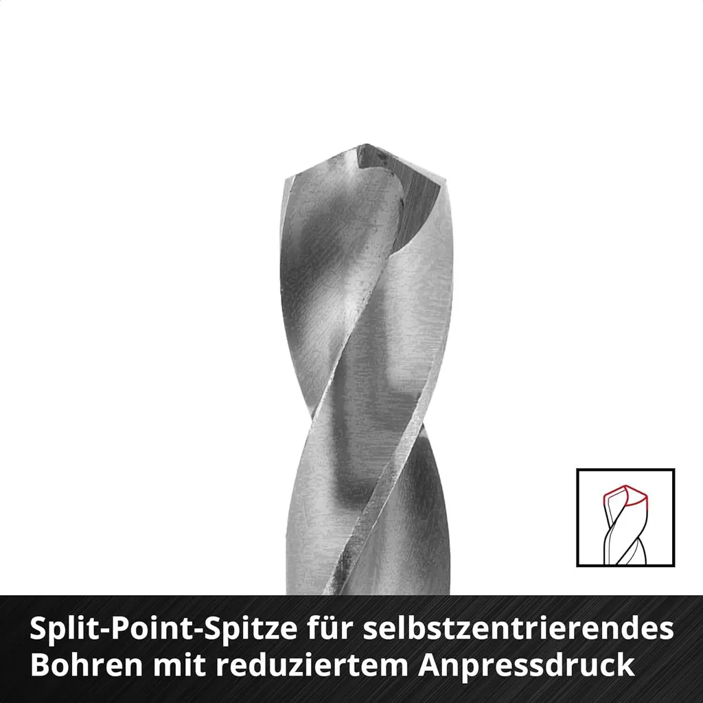 Set Einhell 49108773 M-Case 39 Pezzi: Punte HSS e Inserti Impact - 12