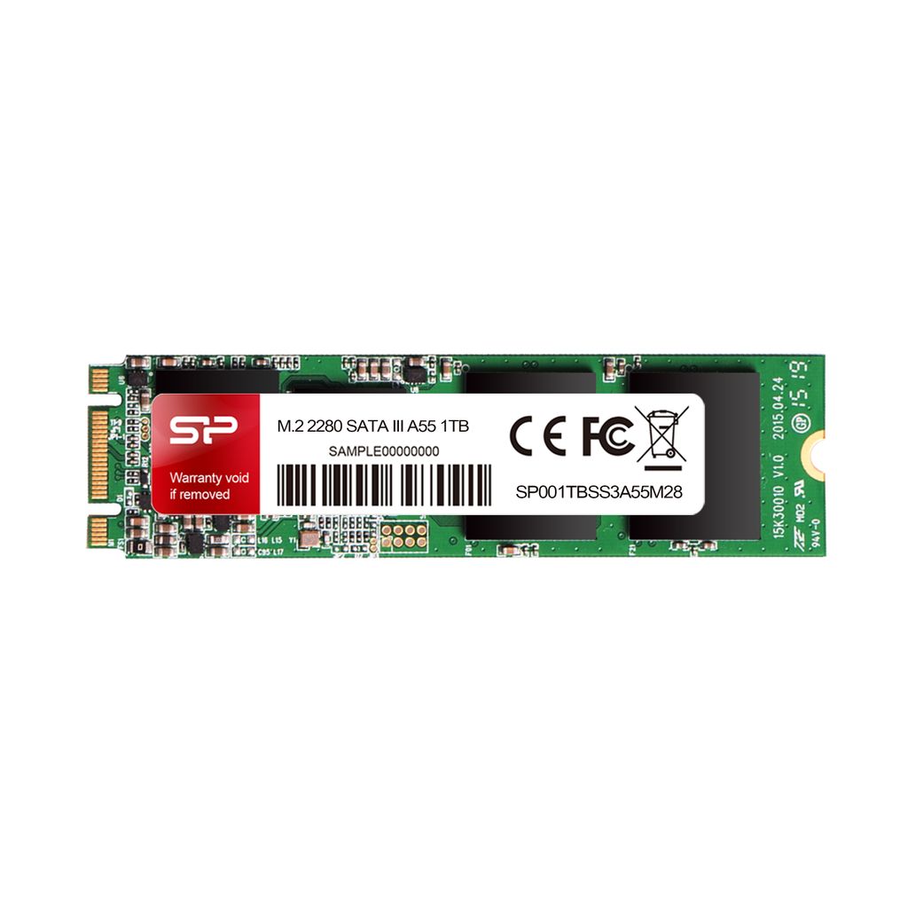 Silicon Power SP512GBSS3A55M28 Internes Solid State Drive M.2 512 GB Serial ATA III SLC (SP512GBSS3A55M28)