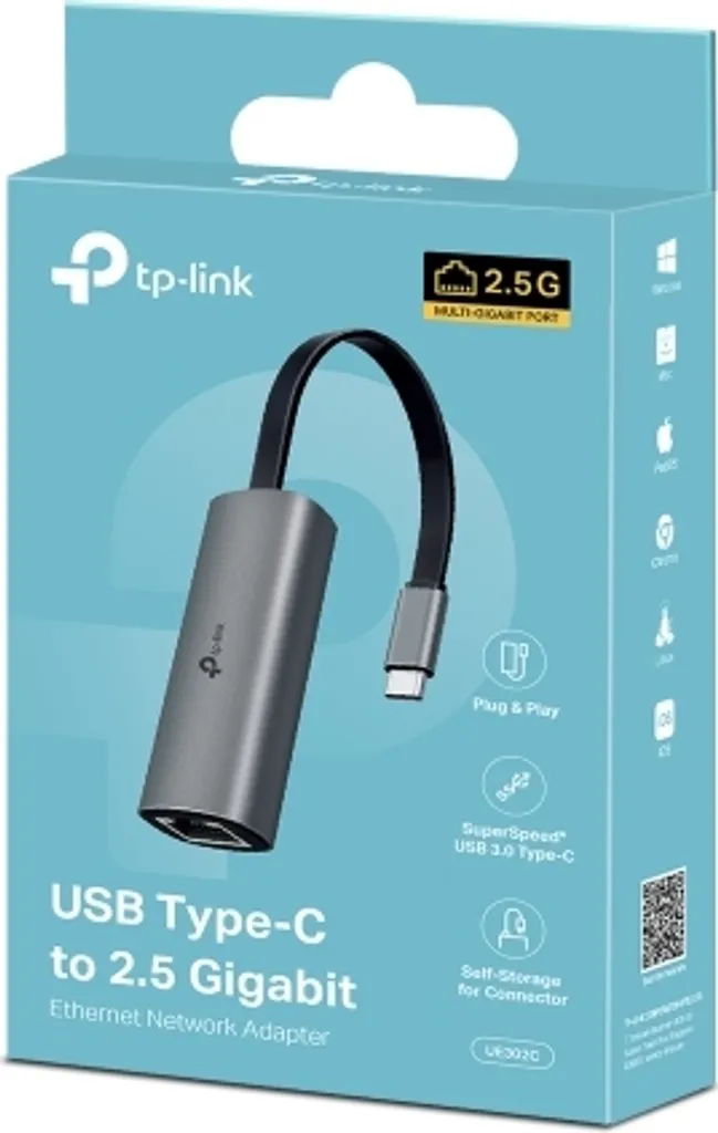 Finissez-en avec le Wi-Fi lent grâce à l'Adaptateur 2.5G TP-Link UE302C