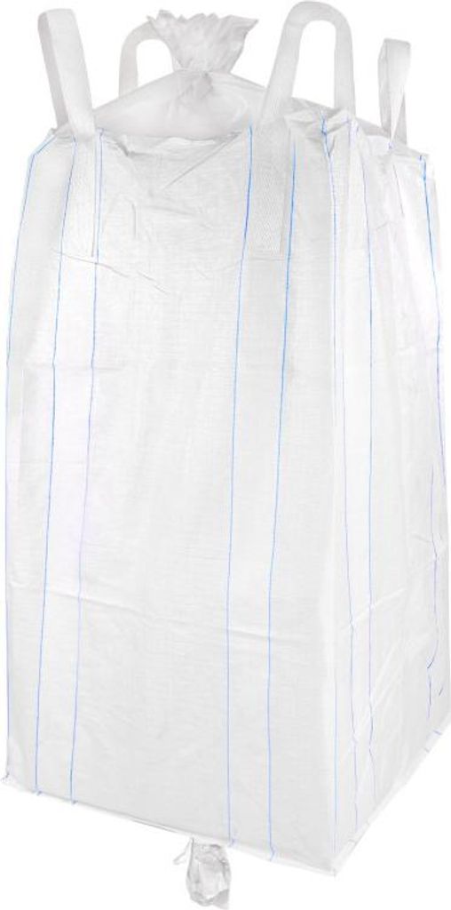 Big Bag 90x90x165 cm, 1336 Liter, 1000 kg Traglast, PP, Produktbild 