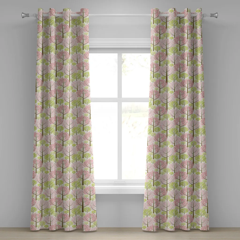Tenda Zen ABAKUHAUS 280x175 cm - Motivo Sakura e Astratto