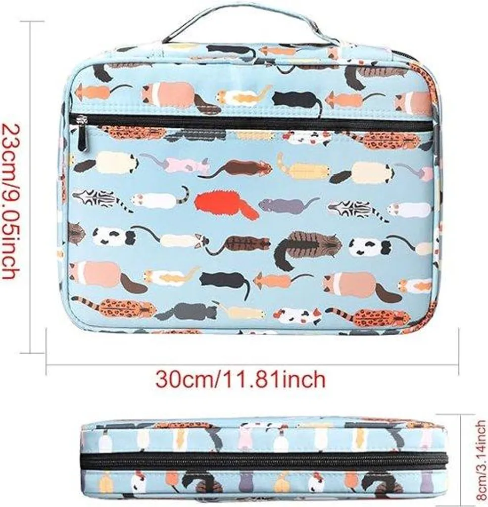 Organisateur de crayons pour dessin et peinture - Sac de transport actif
