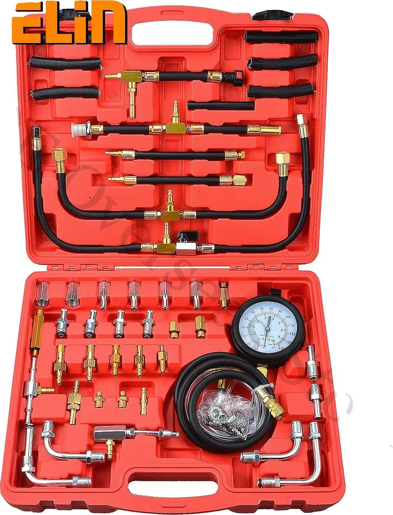 Manometro Pressione Carburante 0-140 PSI | Kit Professionale Auto e Camion