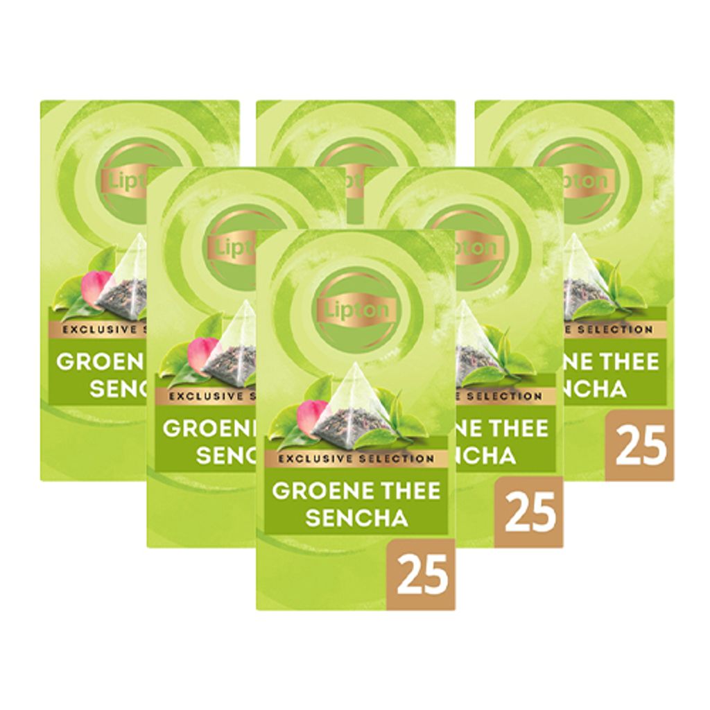 Lipton - Thé Lipton Exclusif Green Tea Sencha 25x2gr | Pack Image du produit 