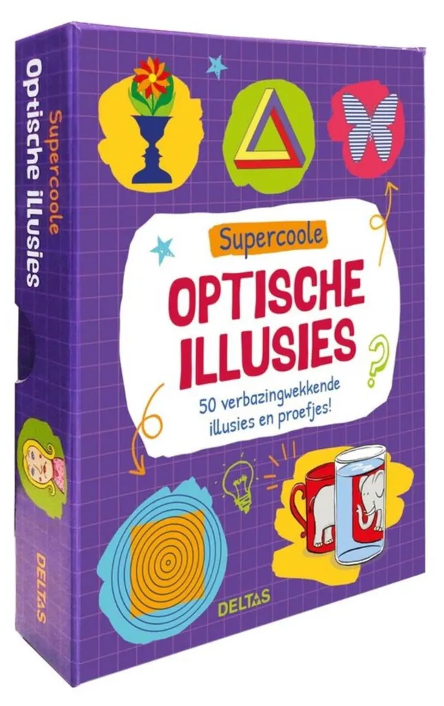 Activités éducatives : 50 cartes d'illusions d'optique pour les vacances