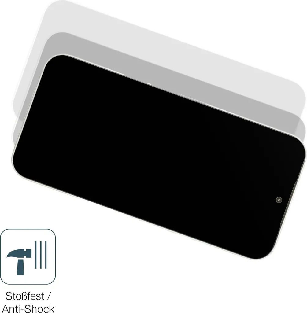 2x Protezione Zebra TC701 dipos Pellicola Vetro Flessibile 9H Anti-Urti