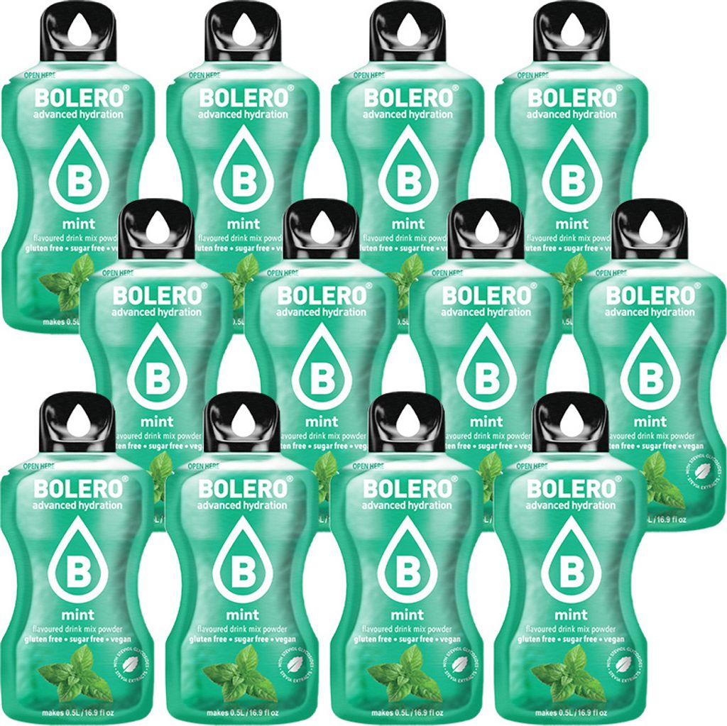 Bolero Sticks (12x3g) Mint - Intra- & Post-Workout - Intra-Workout