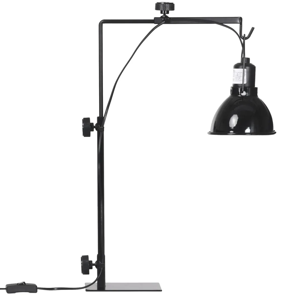 Support de lampe pour tortue et reptile réglage hauteur pour terrarium