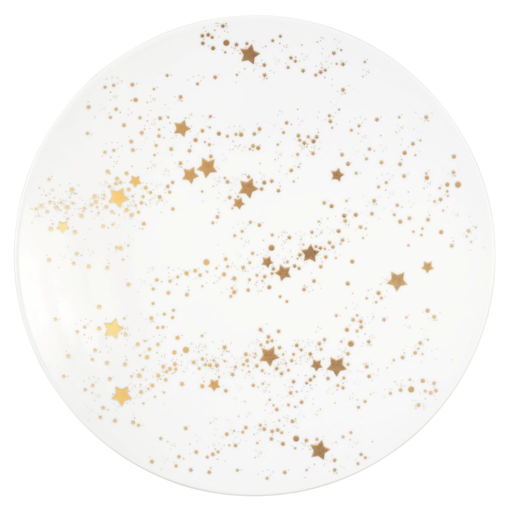 Seltmann Weiden Speiseteller LIBERTY GOLDEN STARS Porzellan Geschirr