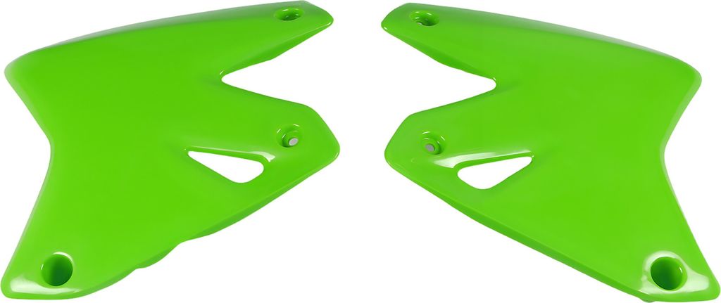 Kühlerverkleidung UFO PLAST 2-teilig Abdeckung Kühler, Farbe:grün OEM