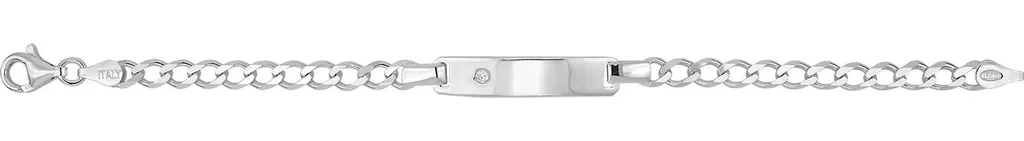 Gourmette Bébé Argent 925 Hypoallergénique - Bijou Identité Durable - 2