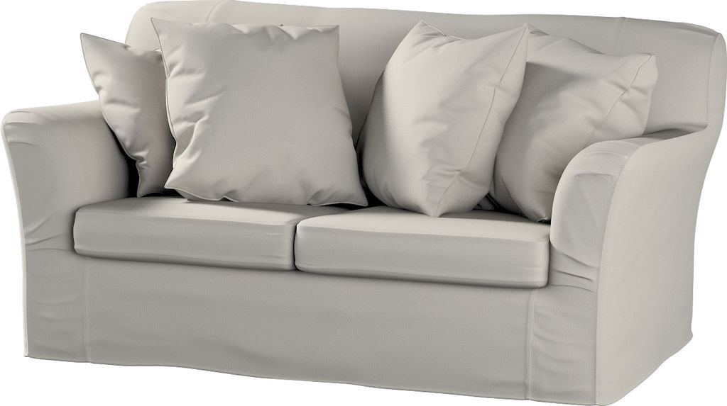 Dekoria Bezug für Tomelilla 2-Sitzer Sofa nicht ausklappbar, grau, Sofahusse, Tomelilla 2-Sitzer