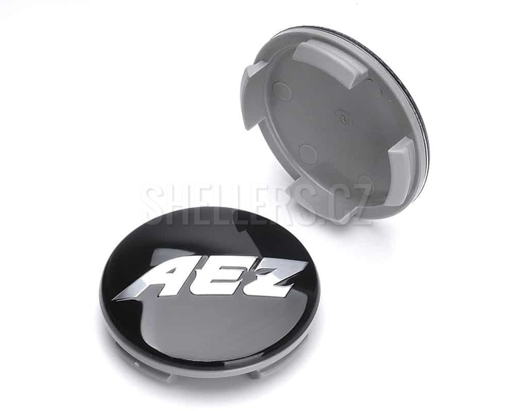 Středová krytka alu kola Ø 56/60 mm, AEZ ZA1318B, plast, s Obrázek produktu 1