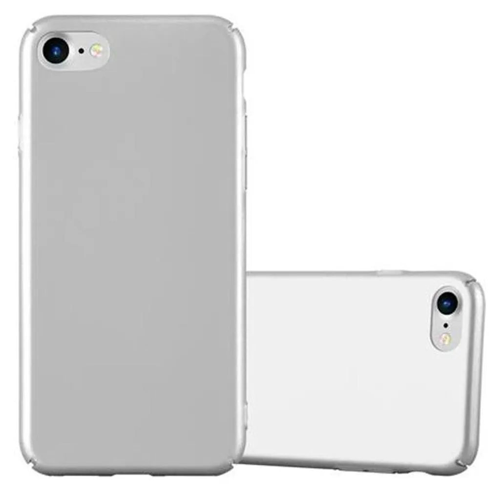Cadorabo Cover iPhone 7/8/SE Argento: Protezione Classica per la Famiglia