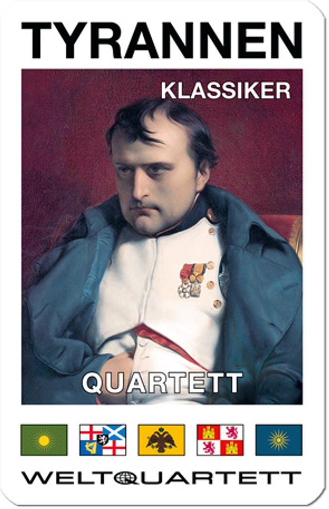Tyrannen-Quartett Klassiker – Schändlichste Autokraten Kartenspiel
