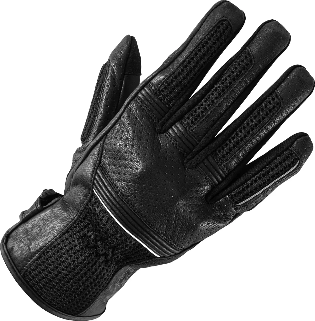 Gants de moto pour l'été Büse Breeze noir perforé taille 13