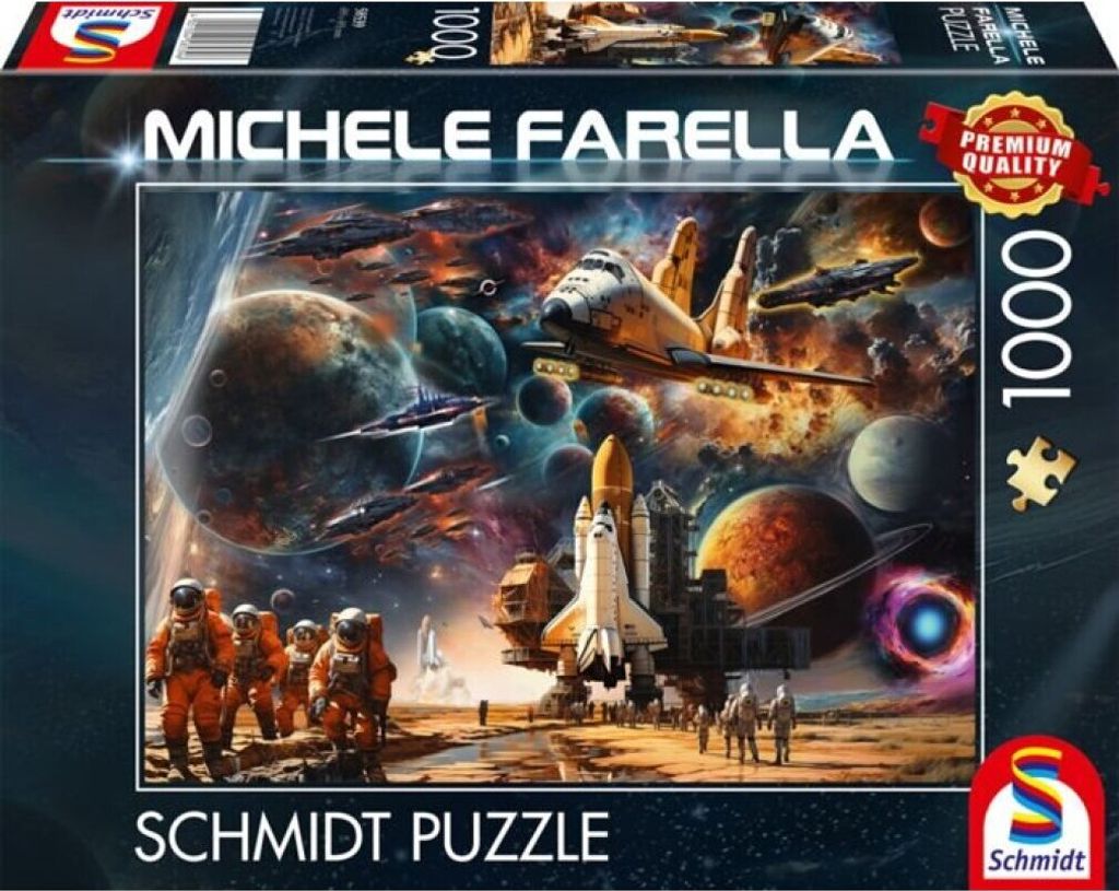 Schmidt Spiele Michele Farella: Faszination Raumfahrt - Reise in ferne