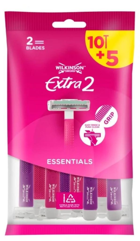 Wilkinson Extra 2 jetables Essentials 10+5 Image du produit 