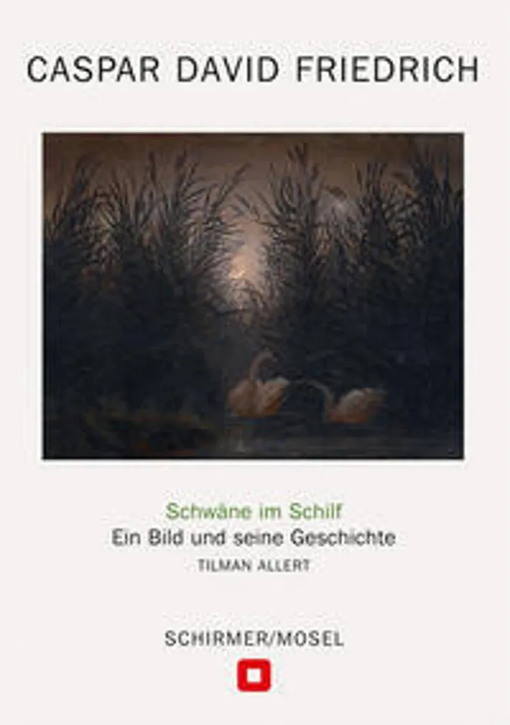 Schwäne im Schilf Friedrich : Toile Haute Définition aux Détails Fins