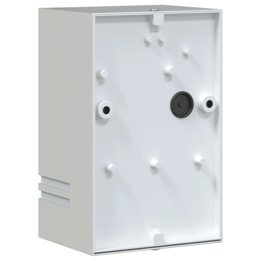 Applique Esterno Acciaio Inox Argento: Lampada Parete Robusta E27 - 6