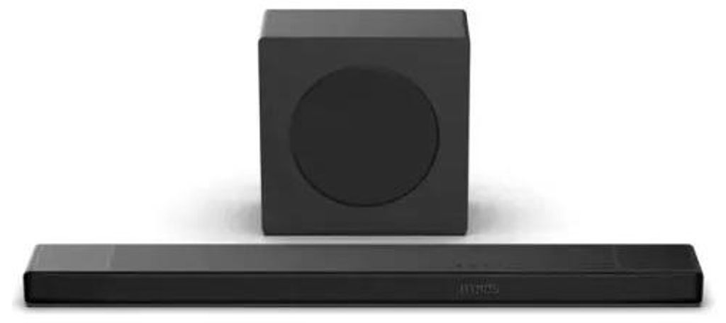 Yamaha Soundbar ATS-B300A mit integriertem Subwoofer, 120 W, Dolby Atmos, Bluetooth 5.1, HDMI eARC, schwarz
