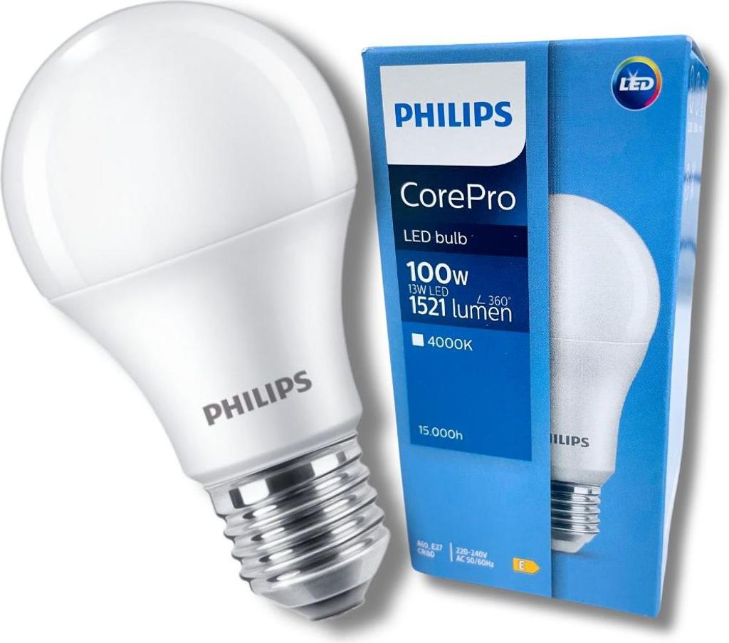 Philips CorePro LEDbulb ND A60 1521lm 13W 4000K E27 Obrázok produktu 